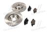Комплект тормозной передн. SEAT ALTEA, TOLEDO, SKODA OCTAVIA,VW GOLF, JETTA, PASSAT REMSA 81030.02 (фото 4)