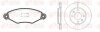 REMSA PEUGEOT К-кт гальм. колодки + диски 206 (2A/C) 1.6 i 98-00 8643.07