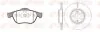 REMSA RENAULT К-кт гальм. колодки + диски передн. LAGUNA II (BG0/1_) 1.6 16V (BG0A, BG0L) 01-05 8843.00