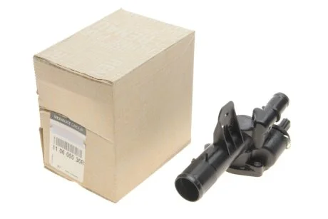 Термостат системи охолодження (83°C, в корпусі) DACIA DOKKER, DOKKER EXPRESS/MINIVAN, DUSTER, DUSTER/SUV, LODGY, LOGAN II, LOGAN MCV II, SANDERO II CAPTUR I, CLIO III 0.9-2.0D 09.02- RENAULT 110605536R