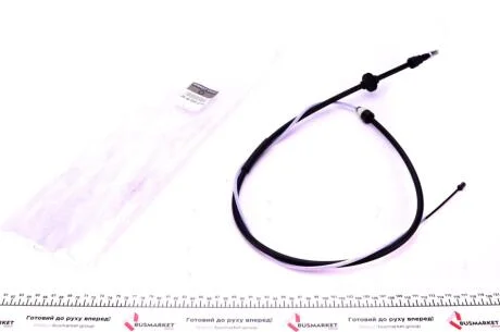 Трос ручного гальма зад. Megane III/Laguna III 07- Л=Пр. (диск) (1883/1062) RENAULT 364000001R