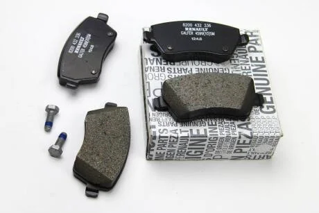 Гальмівні колодки пер. Kangoo/Logan 08-/Duster 10- (TRW) RENAULT 41 06 084 81R