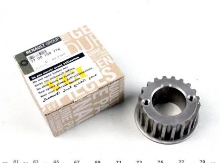 Шестерня колінвала f9q RENAULT 77 00 100 776
