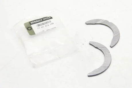 Полукільця колінвала упорні (2 шт) RENAULT 77 01 473 149