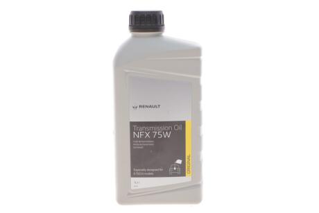 OE ТРАНСМІСІЙНА ОЛИВА NFX SAE 75W 1L RENAULT 7711945721