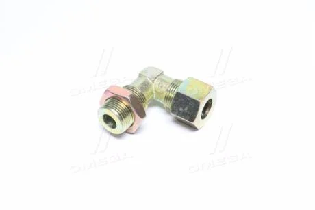 Фітінг пневматичний L- подібний різьбовий (Dвнут.=15мм, М22х1,5) (сталевий) RIDER RD 02.88.26