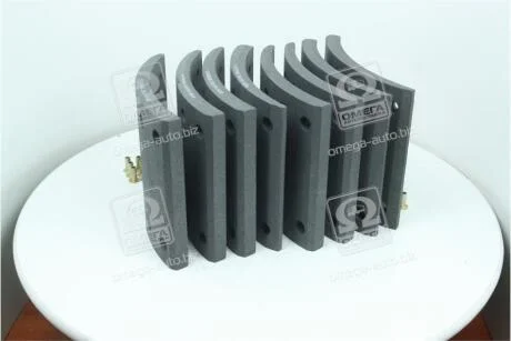 Накладка тормозная (комплект на ось) 420х180 (2-й ремонтный размер) BPW, KASSBOHRER, SAF RIDER RD 19032REM2