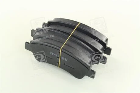 Колодка гальм. диск. STANDARD CITROEN BERLINGO,PEUGEOT PARTNER 96- передн. RIDER RD.23599STD