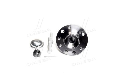 Комплект передней ступицы колеса OPEL ASTRA G 98-, версия с ABS, 5 отверстий RIDER RD.26155333