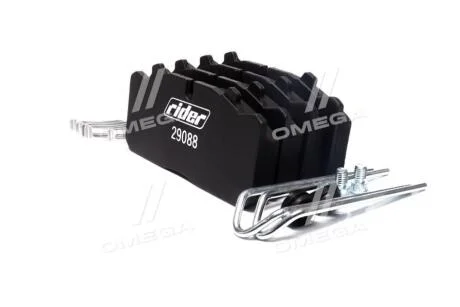 Колодка дискового тормоза (комплект на ось) STANDARD DAF LF45, IVECO, MAN L/M/ME2000, RVI MIDLUM RIDER RD 29088STD