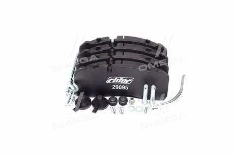 Колодка дискового тормоза (комплект на ось) STANDARD BPW, IVECO, MAN 2000, TGM, MB ATEGO, SAF RIDER RD 29095STD