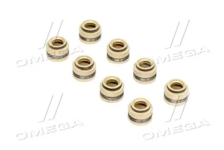 Силиконовые маслосъемные колпачки клапанов КАМАЗ (комплект 8 шт.) RIDER RD740.1007262-01