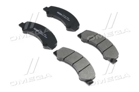 Колодка гальм. диск. передн./задн ISUZU NPR75, АTAMAN Е3,Е4,Е5 лінійка Premium RIDER RD8971686340