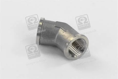 З\'єднувач пневматичний різьбовий-Р5 кут 45 М16х1.5 латунь RIDER RD 99.02.57