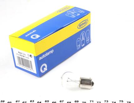 Автолампа P21W 24V 21W BA15s SCC Brake/Indicator Ring R241