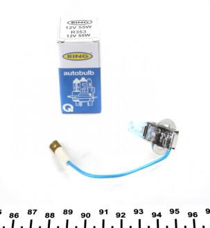 Автолампа H3 12V 55W PK22s Ice Blue Headlamp Ring R353