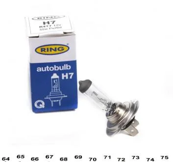 Автолампа H7 12V 55W PX26d Halogen Headlamp Ring R477
