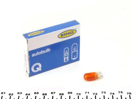 Автолампа WY5W 12V 5W W2.1x9.5d Side Repeater (без цоколя, желтая) Ring R501A