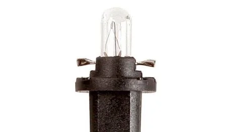 Автолампа 12V 1.2W B8.5d Black (в щиток приборов)(Black Base) Tachograph Panel HxWxD=20 x 12 x 12 Ring R509T