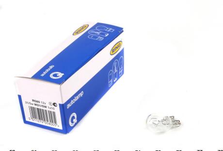 Автолампа W21/5W 12V 21/5W W3x16q (без цоколя) Capless Brake/Tail Ring R580