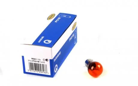 Автолампа PY21W 12V 21W BAU15s OSP Indicator Amber HxWxD=50 x 25 x 25 Ring R581