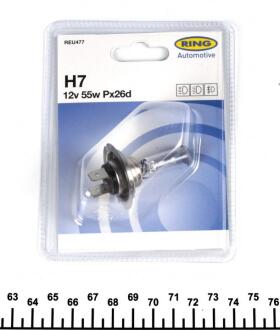 Автолампа H7 12V 55W PX26d Halogen Headlamp Ring REU477