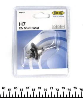 Автолампа H7 12V 55W PX26d Halogen Headlamp Ring REU477