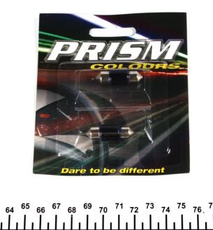 Автолампа C10W 12V 10W S8.5d Prism 269 Blue (2шт.) Ring SPW269B
