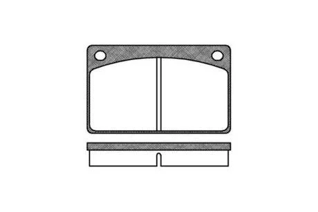 Гальмівні колодки дискові ROADHOUSE 2042.00