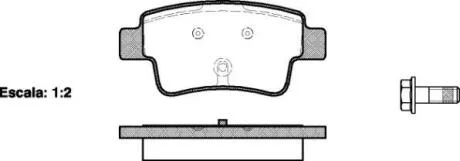 Гальмівні колодки дискові ROADHOUSE 21198.00