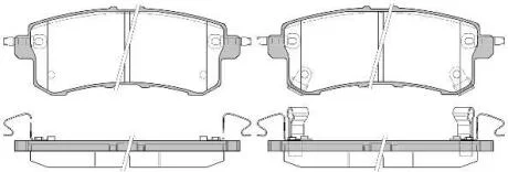 Гальмівні колодки дискові ROADHOUSE 21447.02