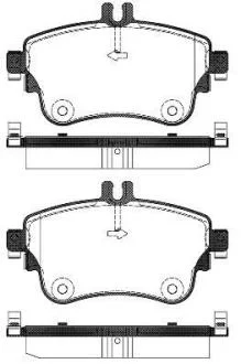 Гальмівні колодки дискові ROADHOUSE 21487.08