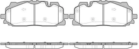 Гальмівні колодки дискові ROADHOUSE 21667.00