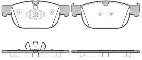 Комплект тормозных колодок ROADHOUSE 21696.00