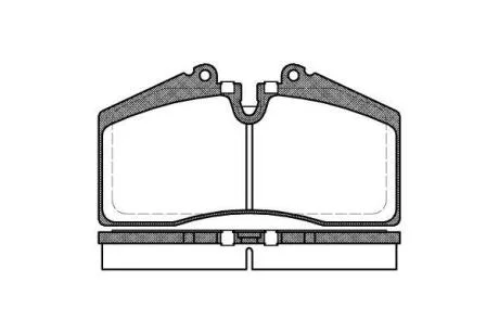 Гальмівні колодки дискові ROADHOUSE 2288.00