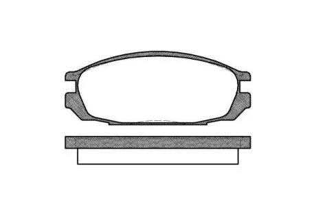 Гальмівні колодки дискові ROADHOUSE 2292.00