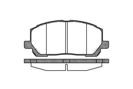 Гальмівні колодки дискові ROADHOUSE 2855.00
