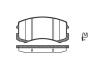 Колодки тормозные дисковые передние FORD C-MAX 10-, FOCUS III 11-18, Focus II 04-11, Kuga 08-13 ROADHOUSE 2965.01 (фото 1)