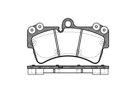 Торм. кол. пер., VW Touareg - Audi Q7 - Porsche Cayenne, 2002> ROADHOUSE 2995.00