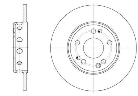 Гальмівний диск ROADHOUSE 6059.00