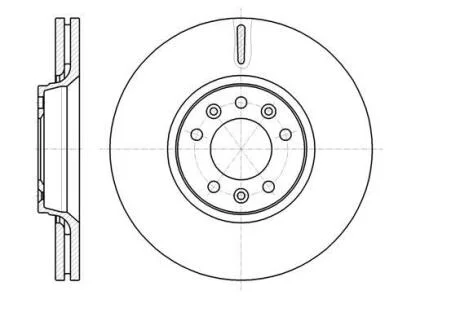 Гальмівний диск ROADHOUSE 61054.10