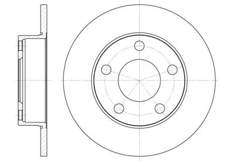 Гальмівний диск ROADHOUSE 6124.00