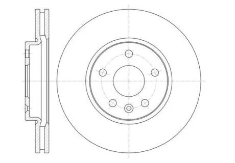 Гальмівний диск ROADHOUSE 61313.10