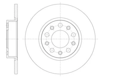 Гальмівний диск ROADHOUSE 61426.00