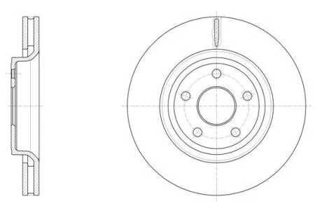 Гальмівний диск ROADHOUSE 61512.10