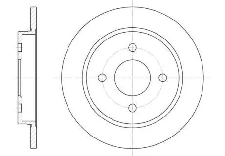 Гальмівний диск ROADHOUSE 6155.00