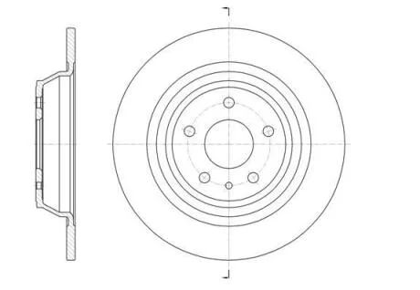 Гальмівний диск ROADHOUSE 61606.00
