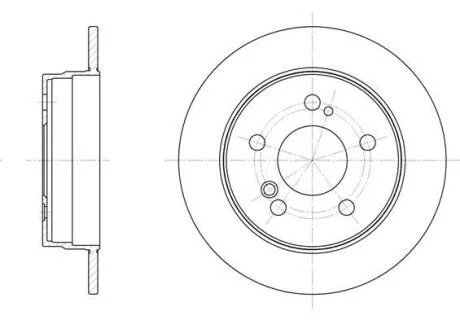 Гальмівний диск ROADHOUSE 6194.00