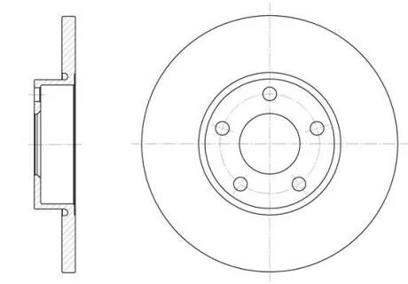 Гальмівний диск ROADHOUSE 6327.00