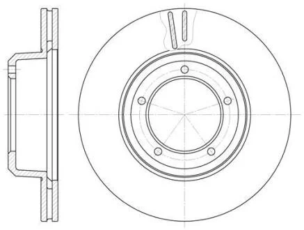 Гальмівний диск ROADHOUSE 6340.10